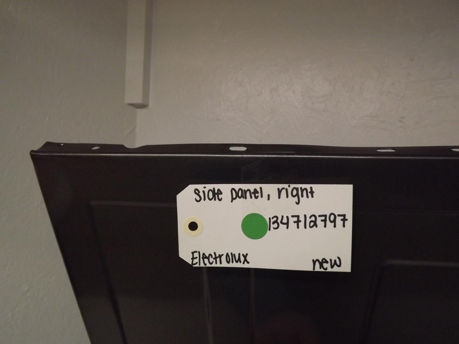 Electrolux Dryer 134712797 Side Panel, Right New Electrolux Dryer 134712797 Side Panel, Right New